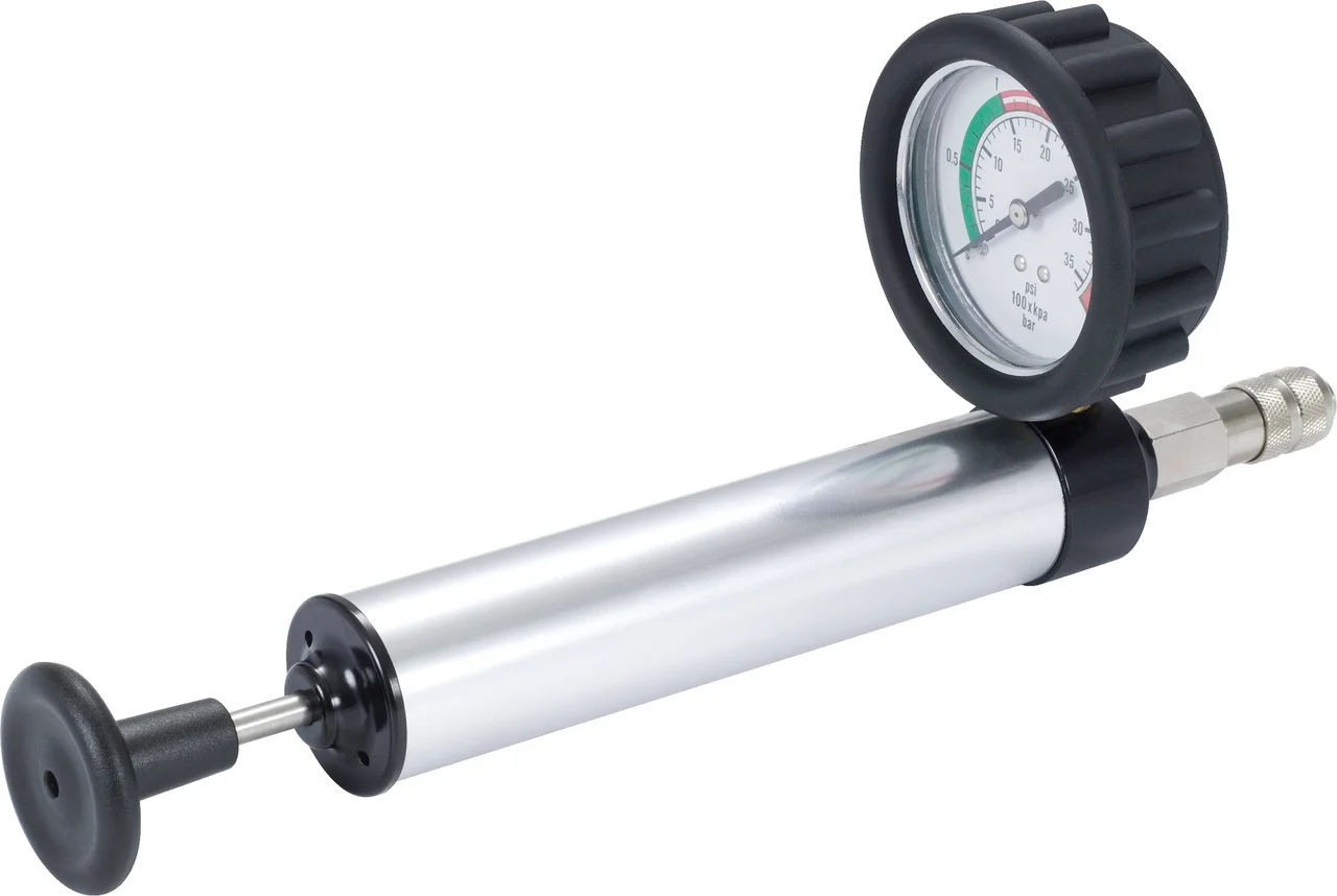 Pompe Manuelle De Test De Pression Pour Système De Refroidissement Voiture - Manomètre 0-2.5 Bar / 0-35 Psi