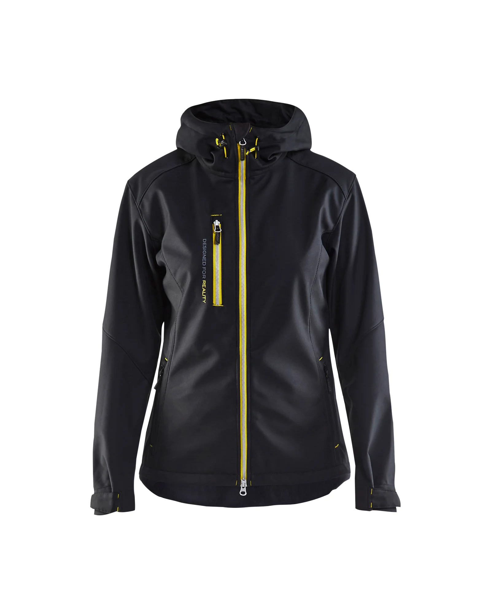 Veste de travail softshell à capuche femme 4919 image