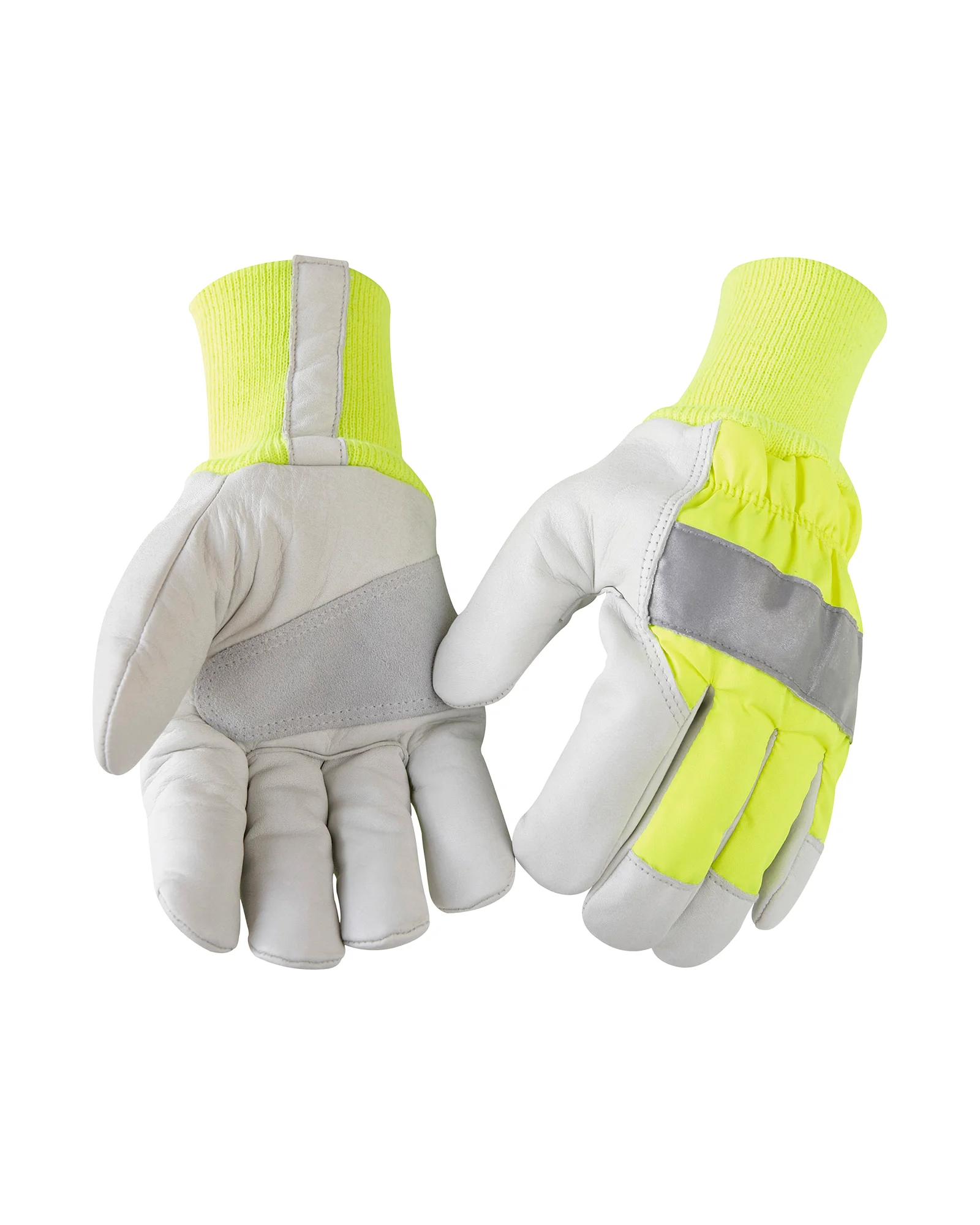 Gants haute visibilité hiver Scotchlite® 2240 - Jaune fluo/Gris clair image