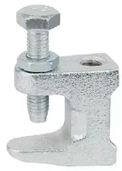 Boite de 50 - Pince de fixation rapide pour poutre - Zingué image