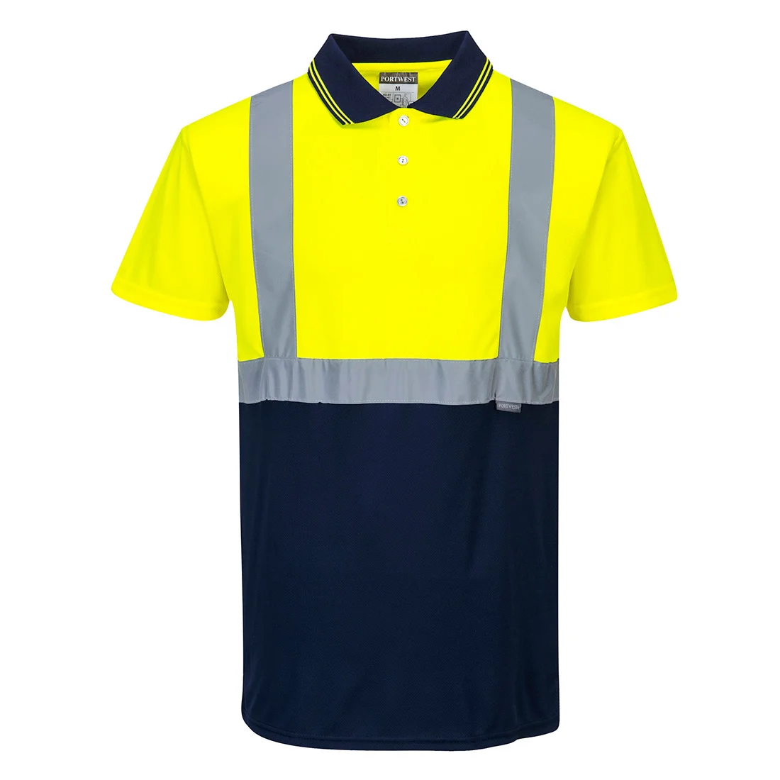 Polo Bicolore Jaune/Marine image