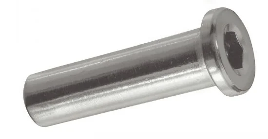 Terminaison taraudée - Tête cylindrique hexagonale creuse - Inox A4 image