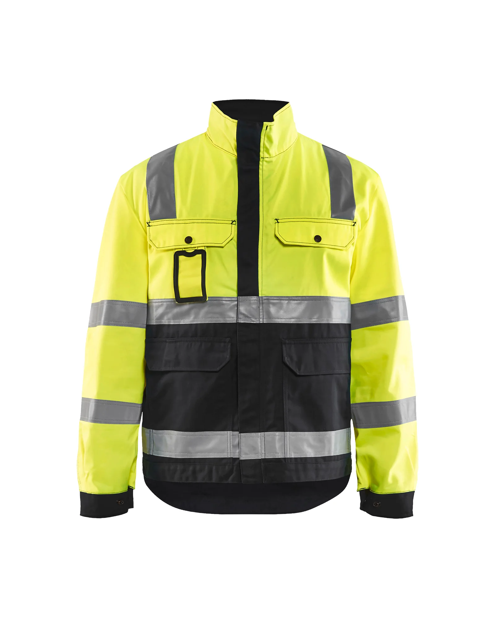 Veste de travail haute visibilité 4023 - Jaune fluo/Noir image