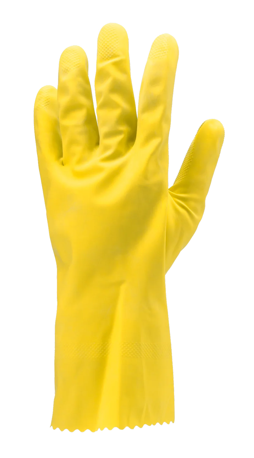 Lot de 100 paires de gants latex naturel jaune Super 5000 image