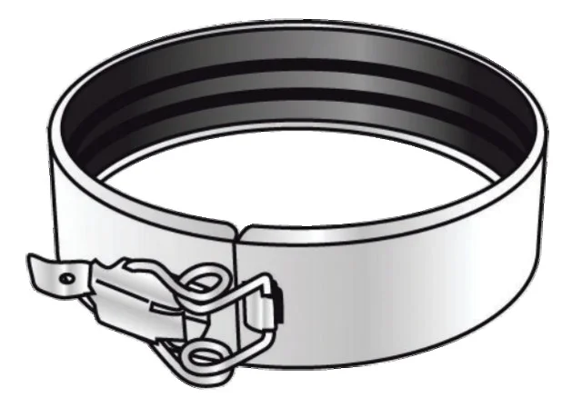 Clamp Ø 125mm blanc image