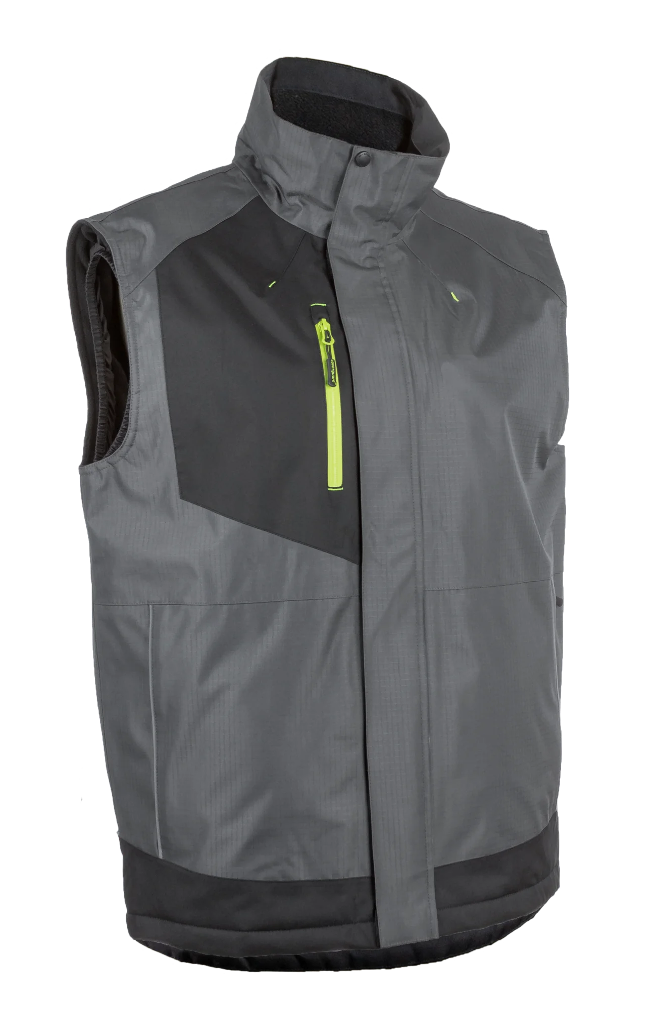 Gilet de travail polaire sans manche AZUKI - Anthracite image