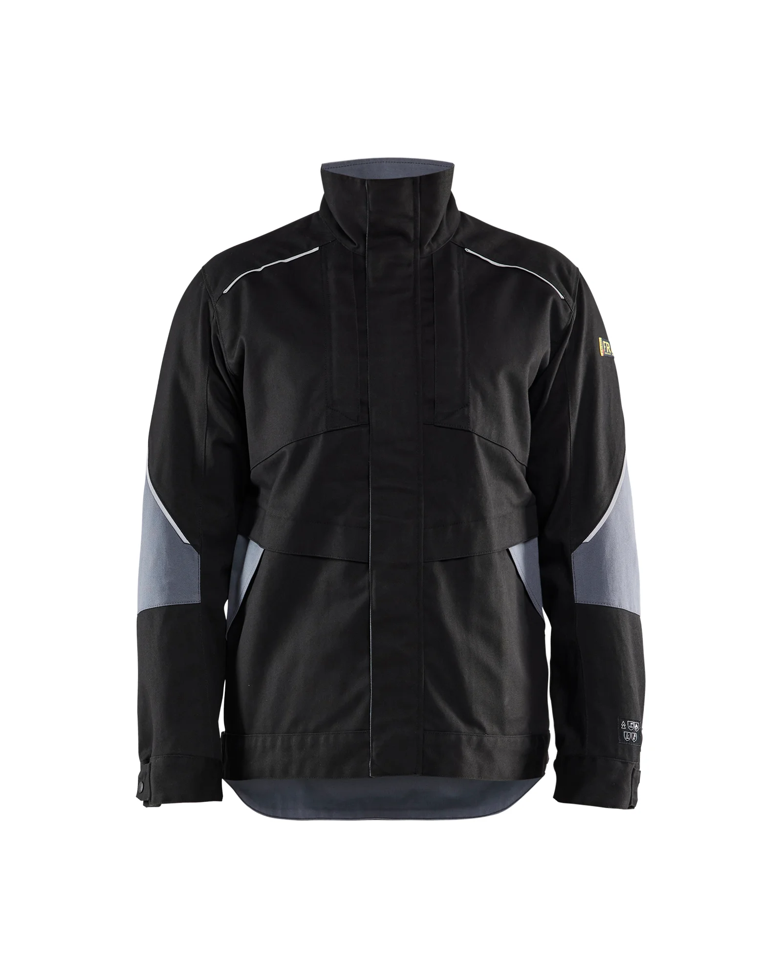 Veste de travail retardant flamme 4061 - Noir/Gris clair image