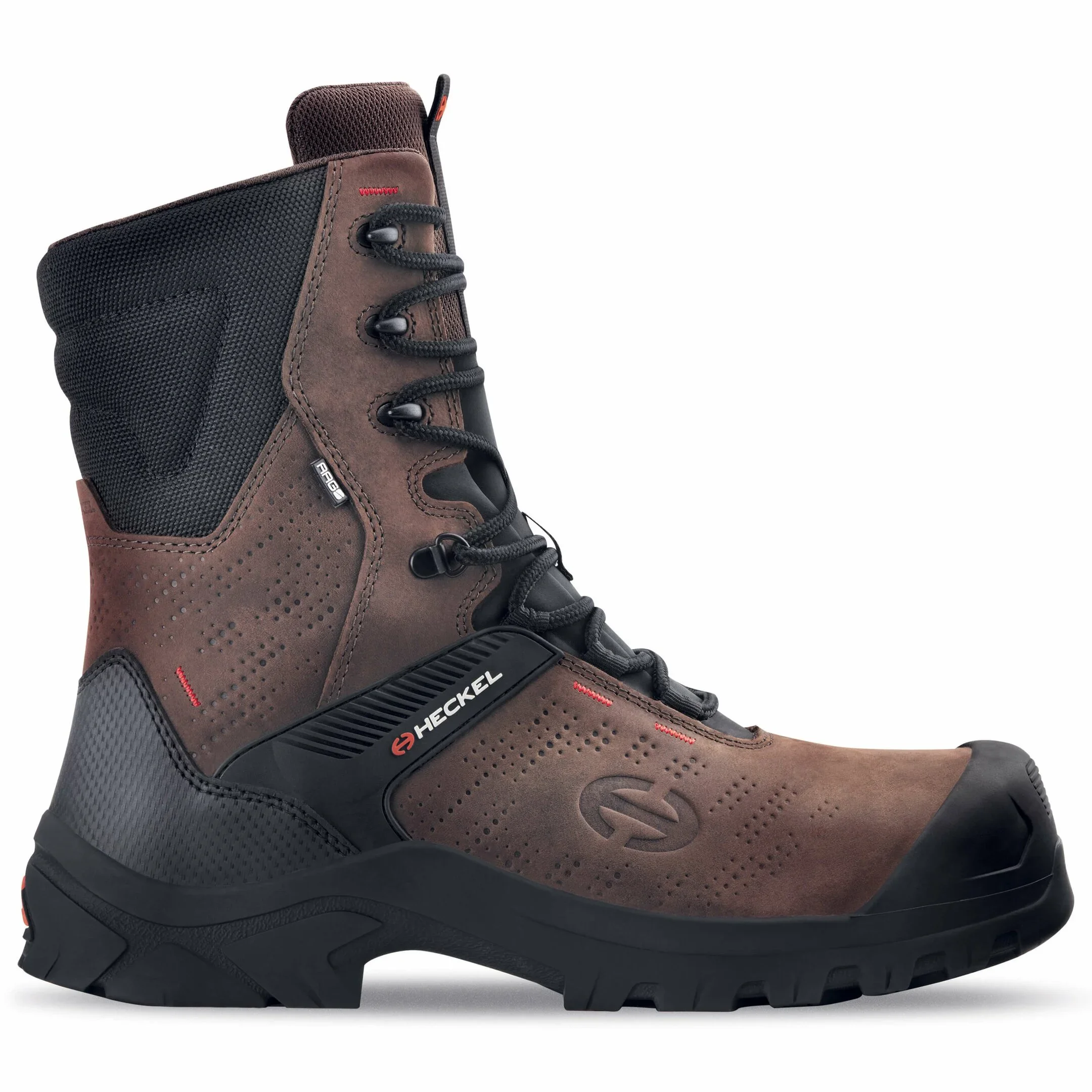 Chaussures de sécurité hautes MACEXPLORE 3.0 RANGER INOX S3 - Marron/Noir image