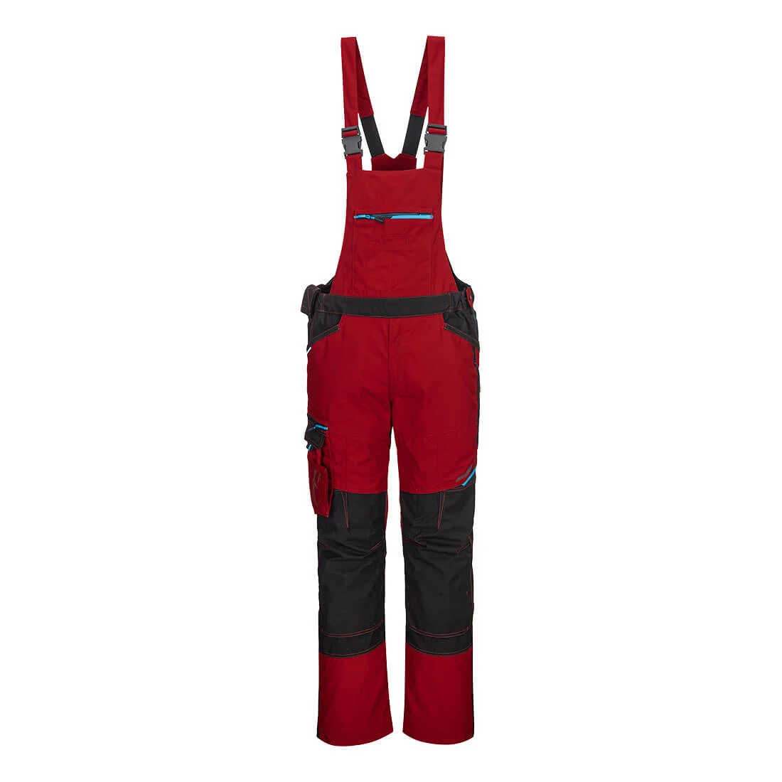 Cotte à bretelles WX3 Rouge foncé L image