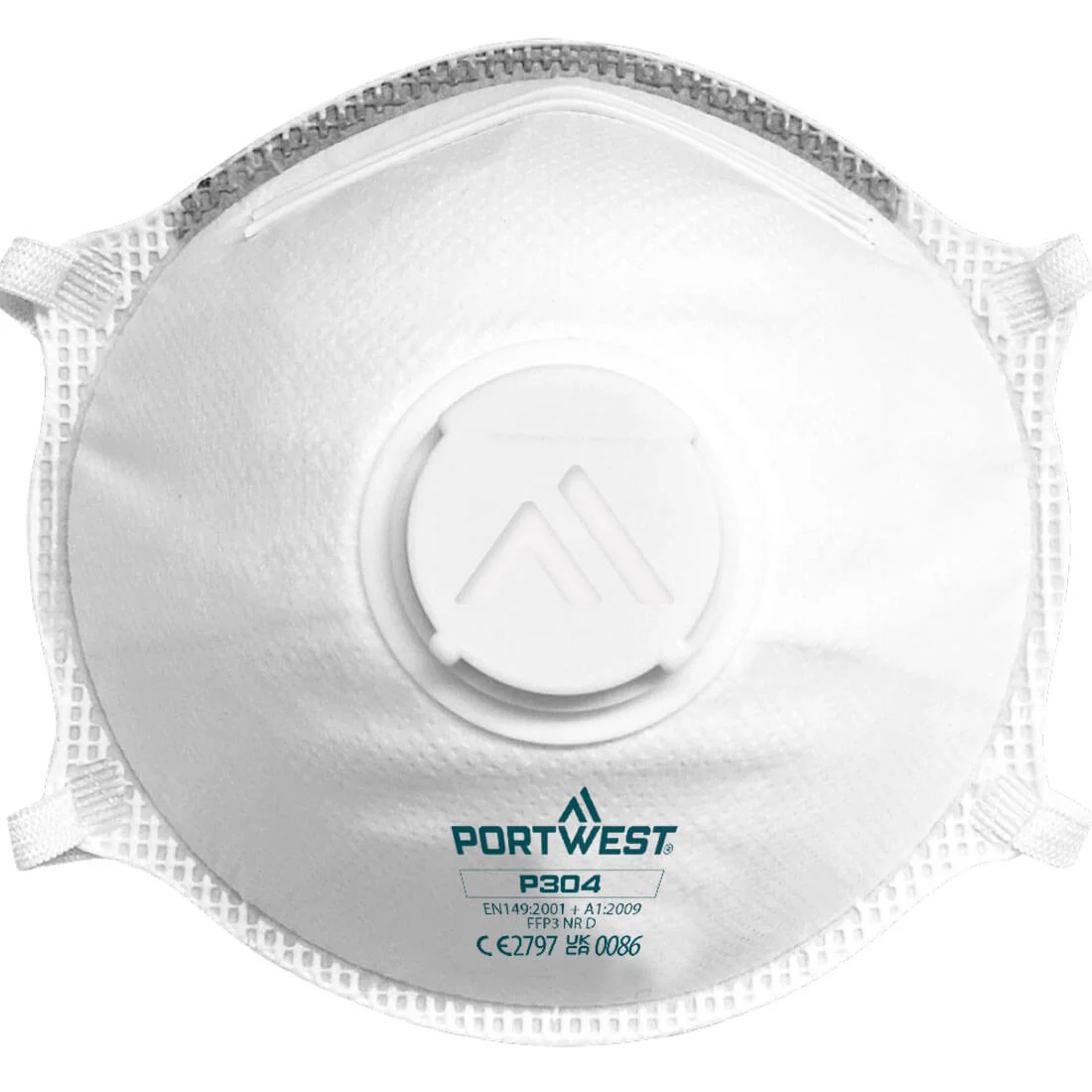 Boite de 10 masques FFP3 Dolomite Coque de respiration legère Blanc image