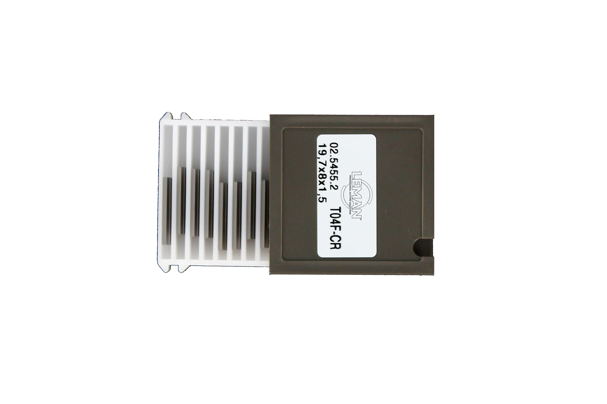 Boite de 10 Mini plaquettes carbure 35° rainurée Classic image