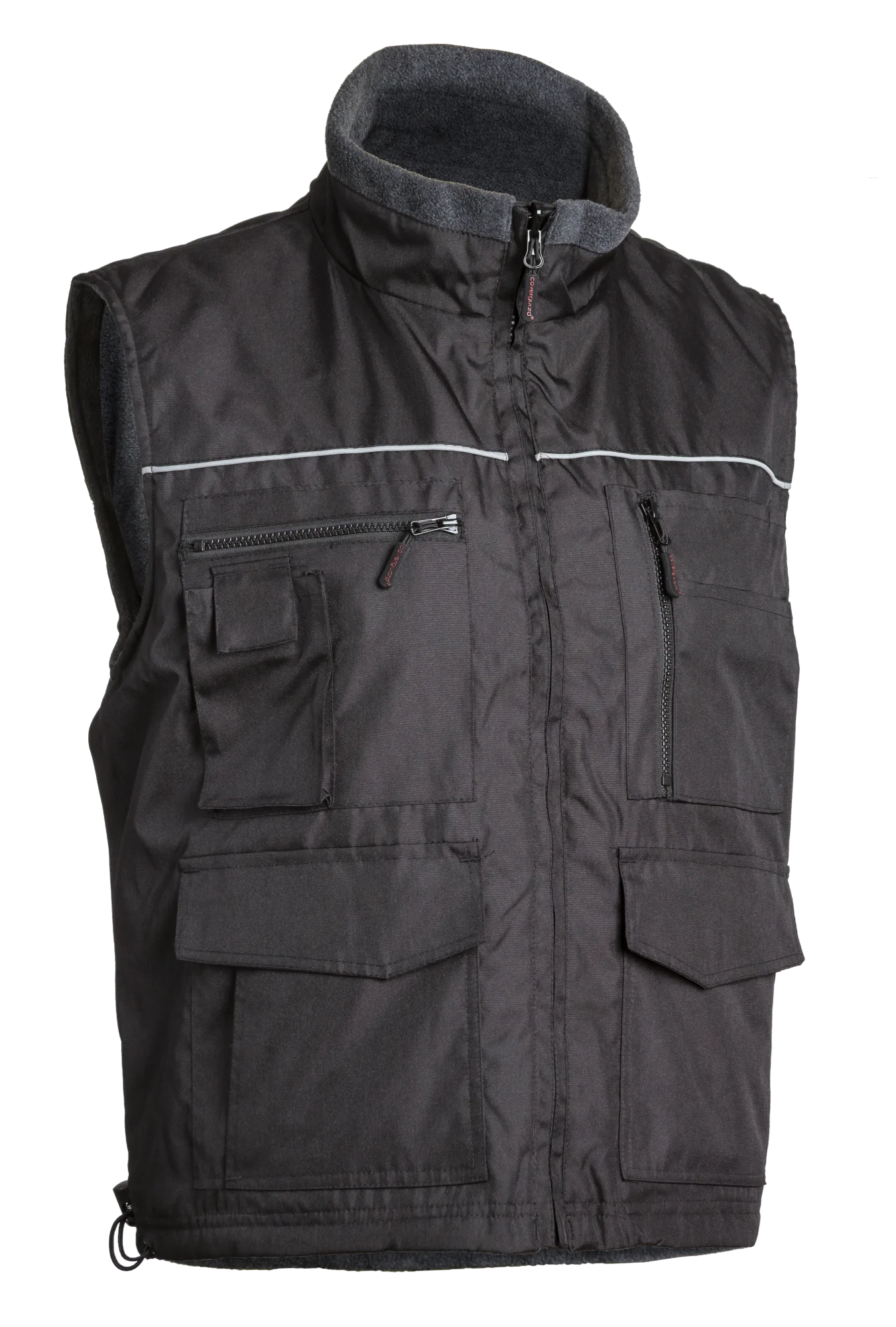 Gilet de travail polaire sans manche CARISTE - Noir image