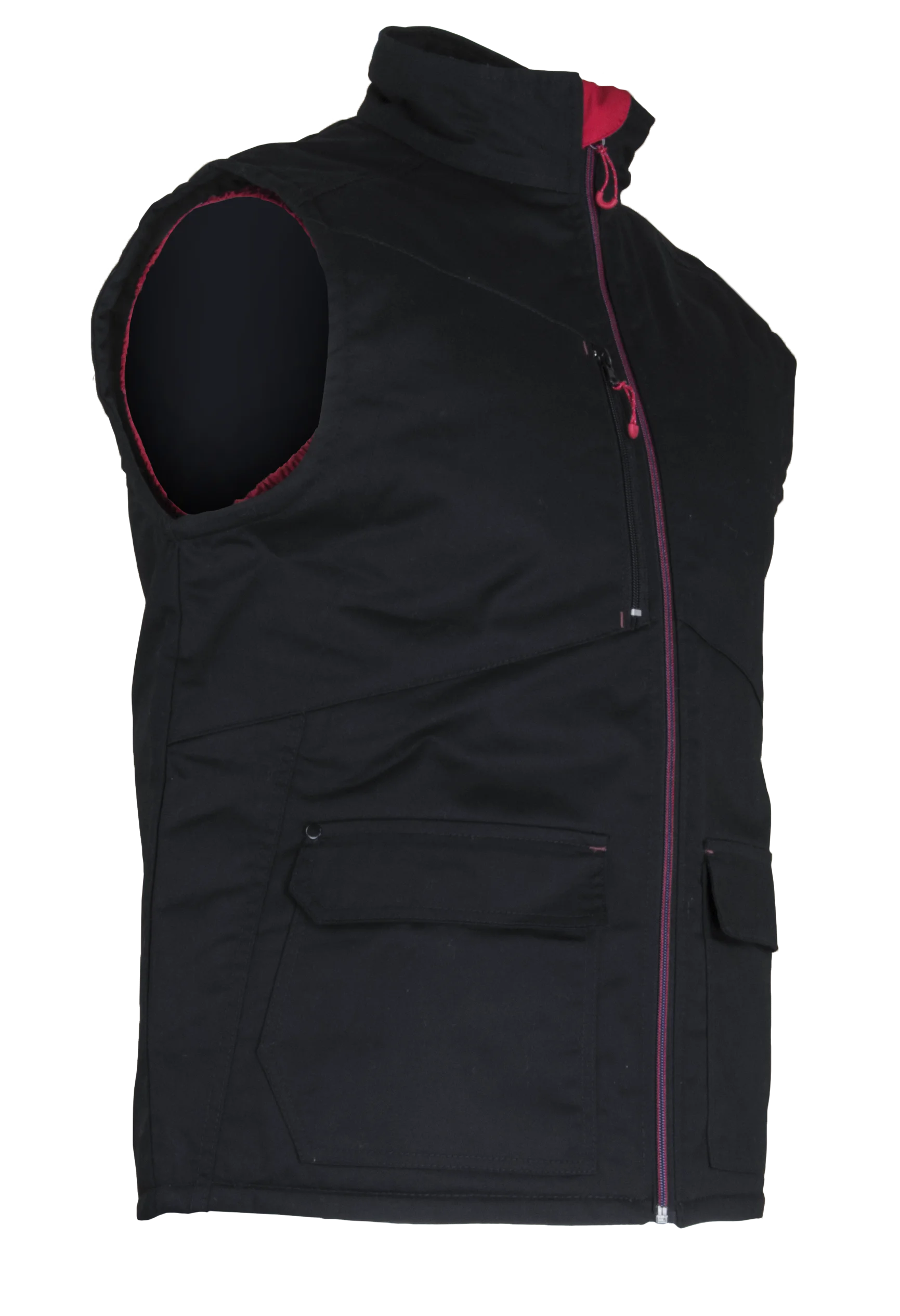 Veste de travail sans manches matelassé FUSION - NOIR image