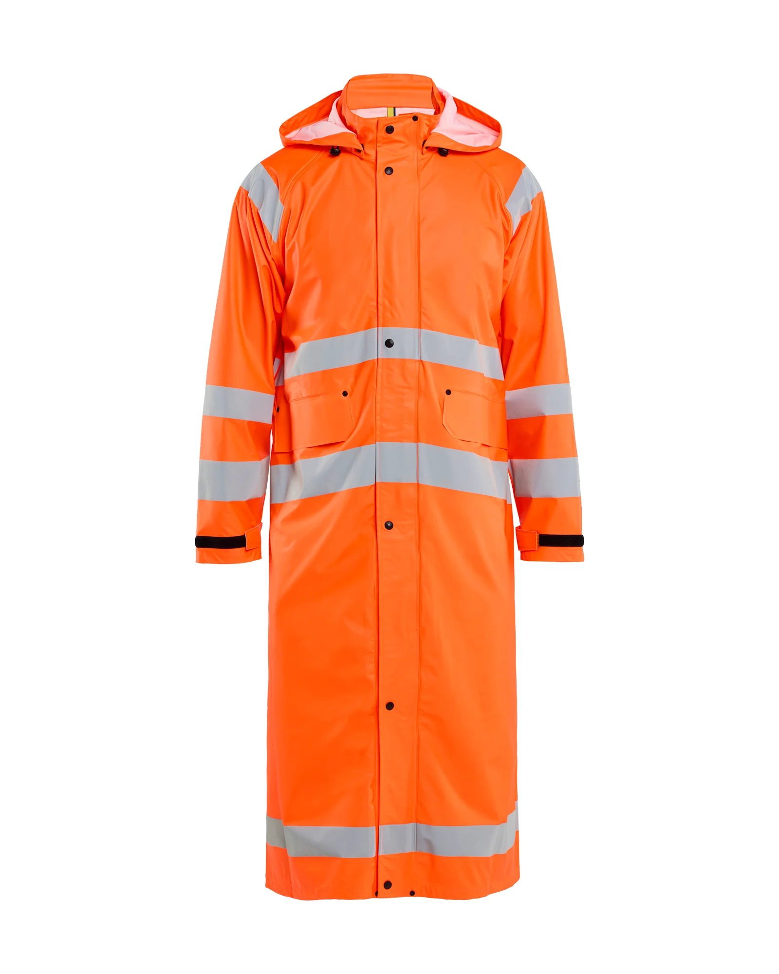 Manteau de pluie haute visibilité niveau 1 4325 - Orange fluo image