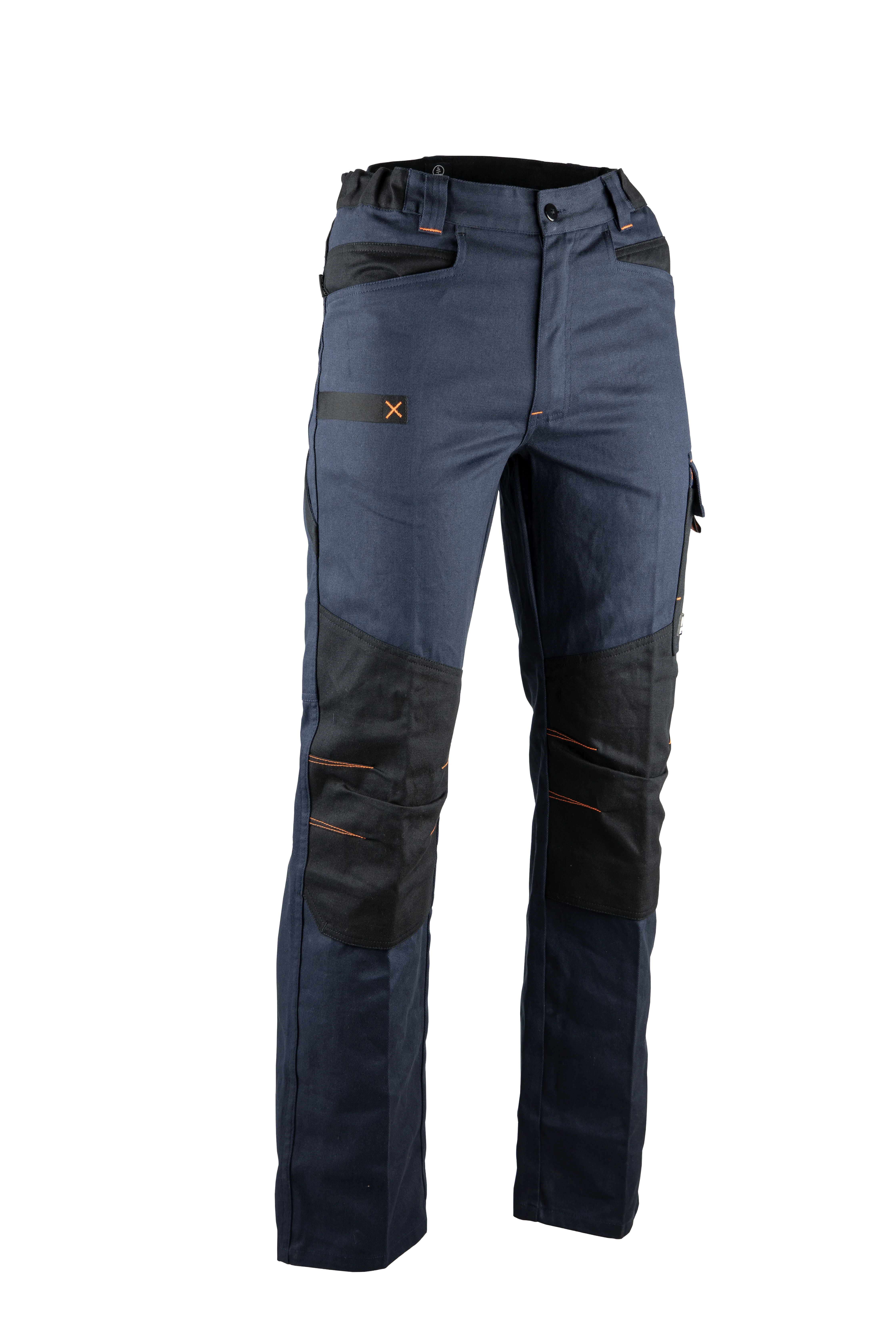 Pantalon de travail CALAMINE - BLEU FONCE/NOIR image