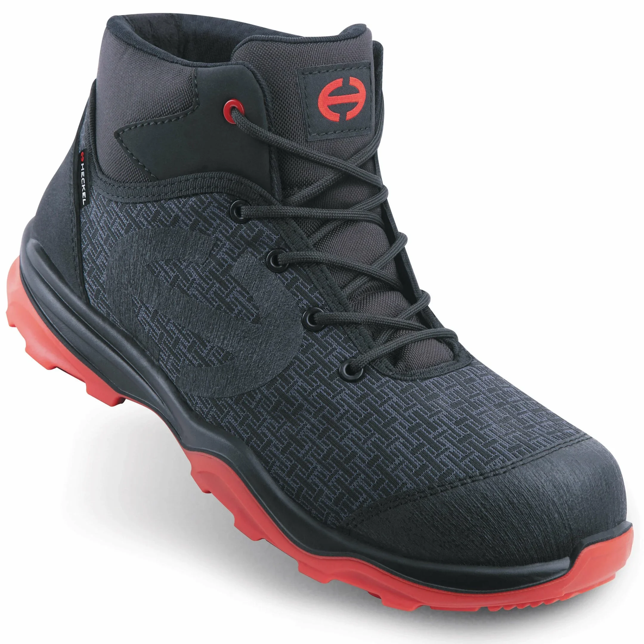 Chaussures de sécurité hautes RUN-R PLANET 100 S1 - Noir/Rouge image