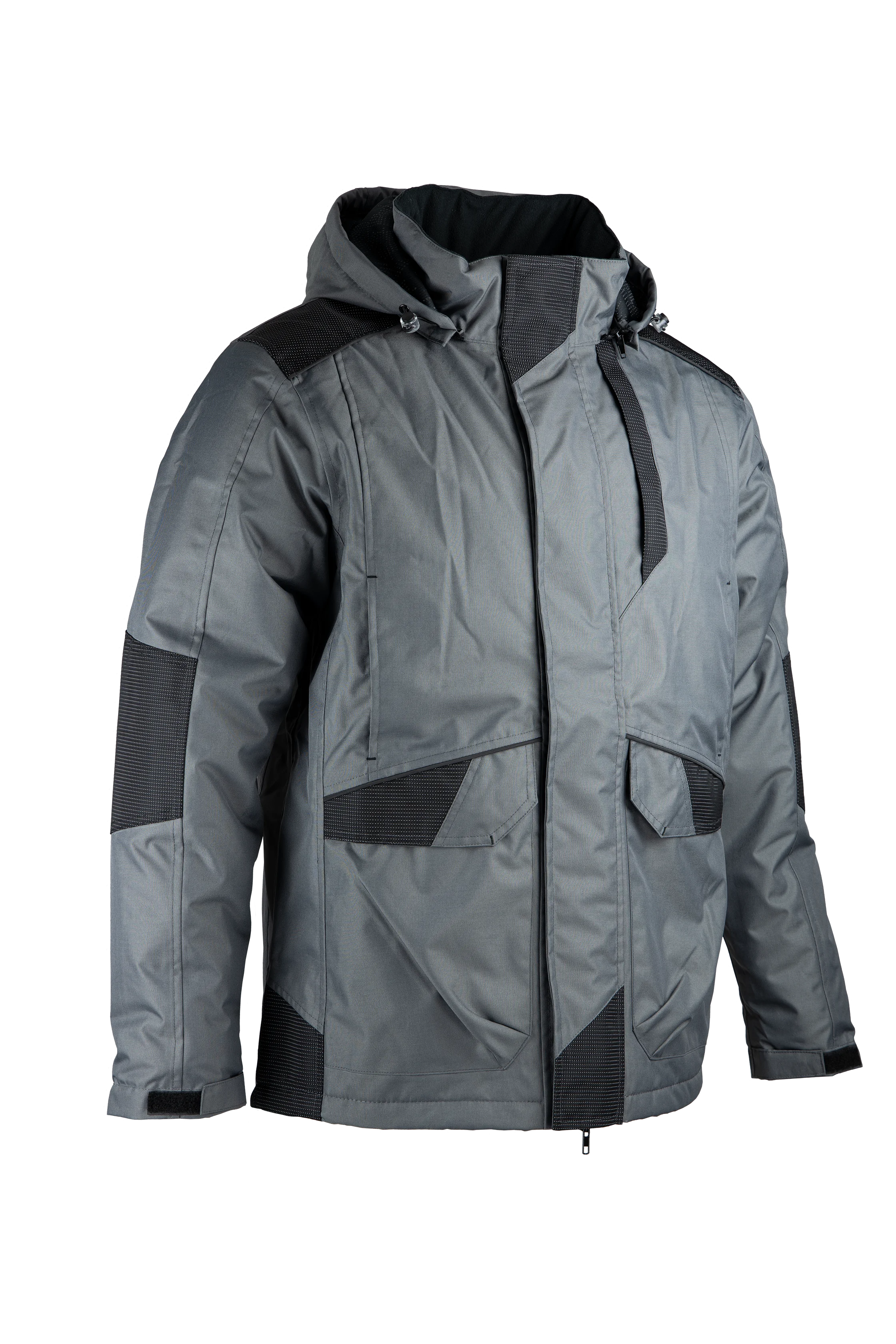 Parka de travail matelassage ThinsulateTM VOLGA - GRIS/NOIR image