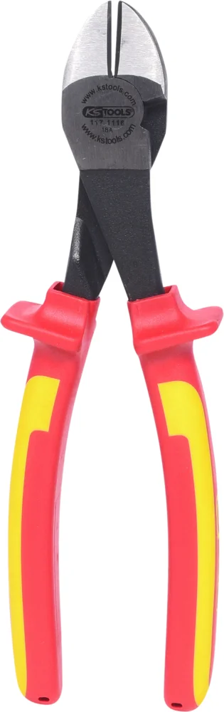 Pince coupante diagonale isolée à poignée bi-composant, L.205 mm image