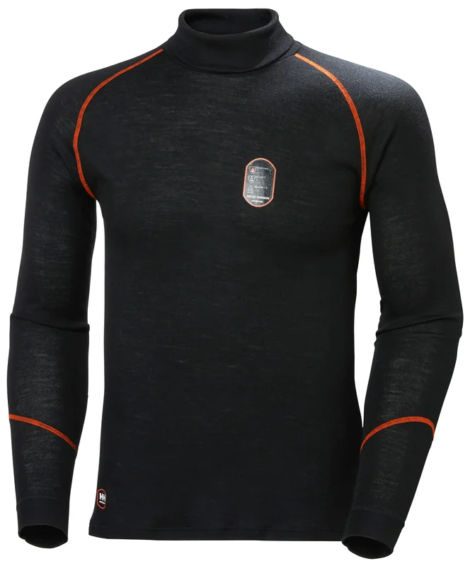 T-shirt de travail à col montant ignifugé FAKSE - Noir image