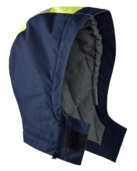 Capuche hiver multinormes 21671 - Marine/Jaune image