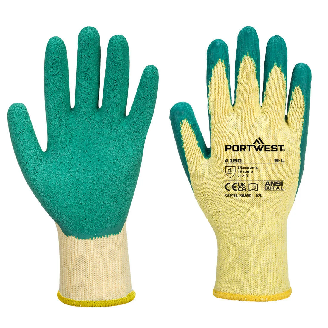 Gants tricoté enduit Latex Classique image