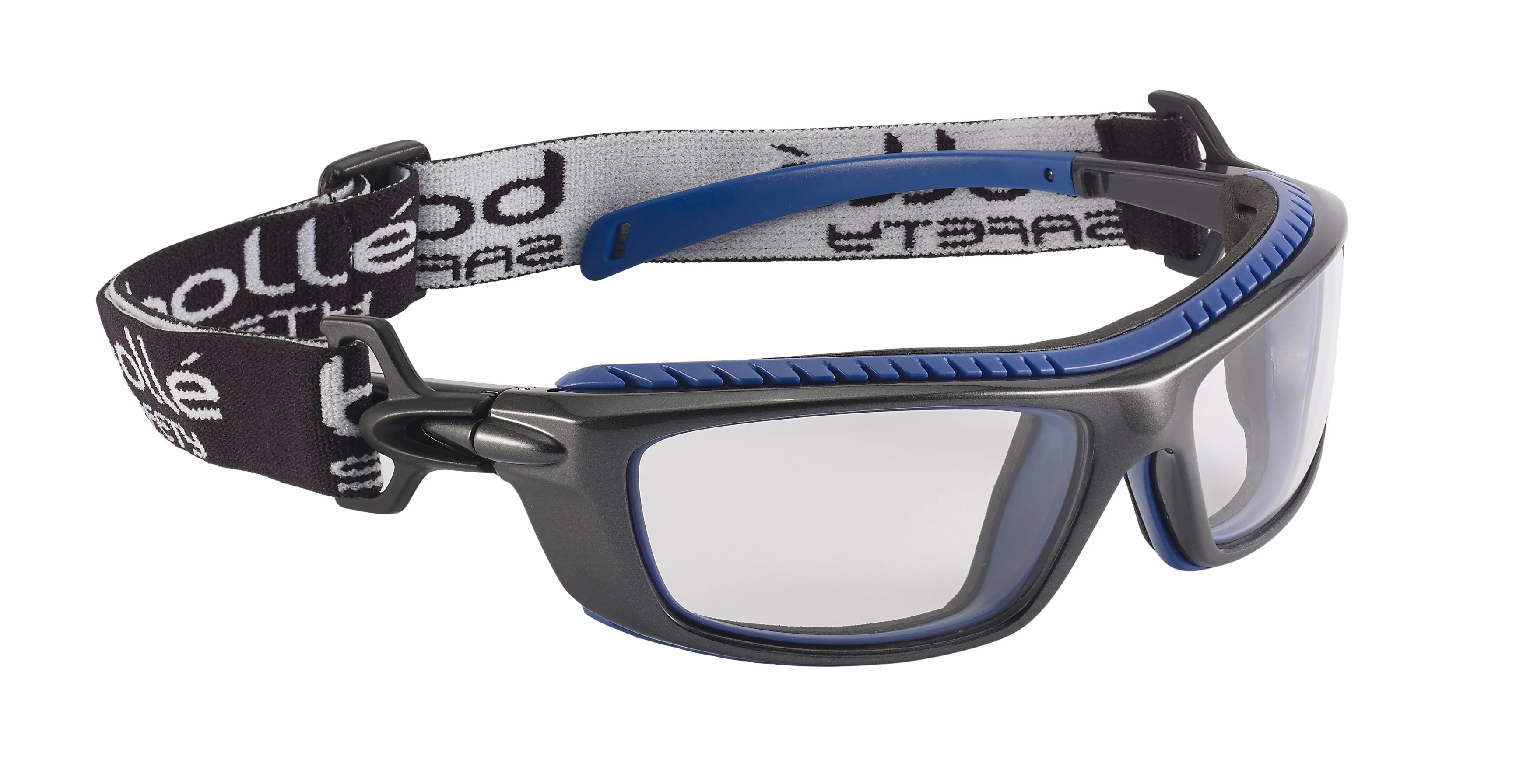 Lunette hybride de protection PC BAXTER - Noir/Bleu image
