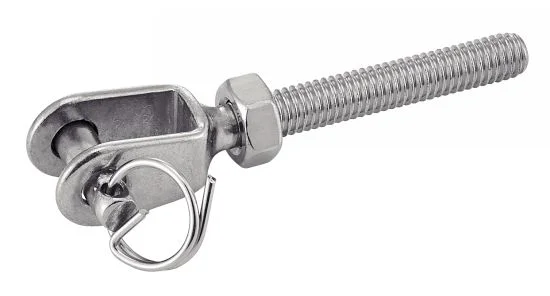 (Lot de 5) Embout fileté à chape soudée - Pas à droite - Petit modèle - Inox A4 image