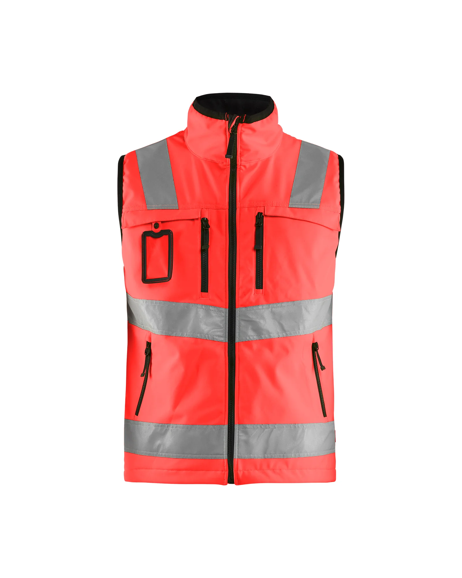 Gilet de travail softshell haute visibilité 3049 - Rouge fluo image