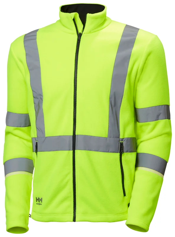Veste de travail zippée polaire haute visibilité UC-ME image