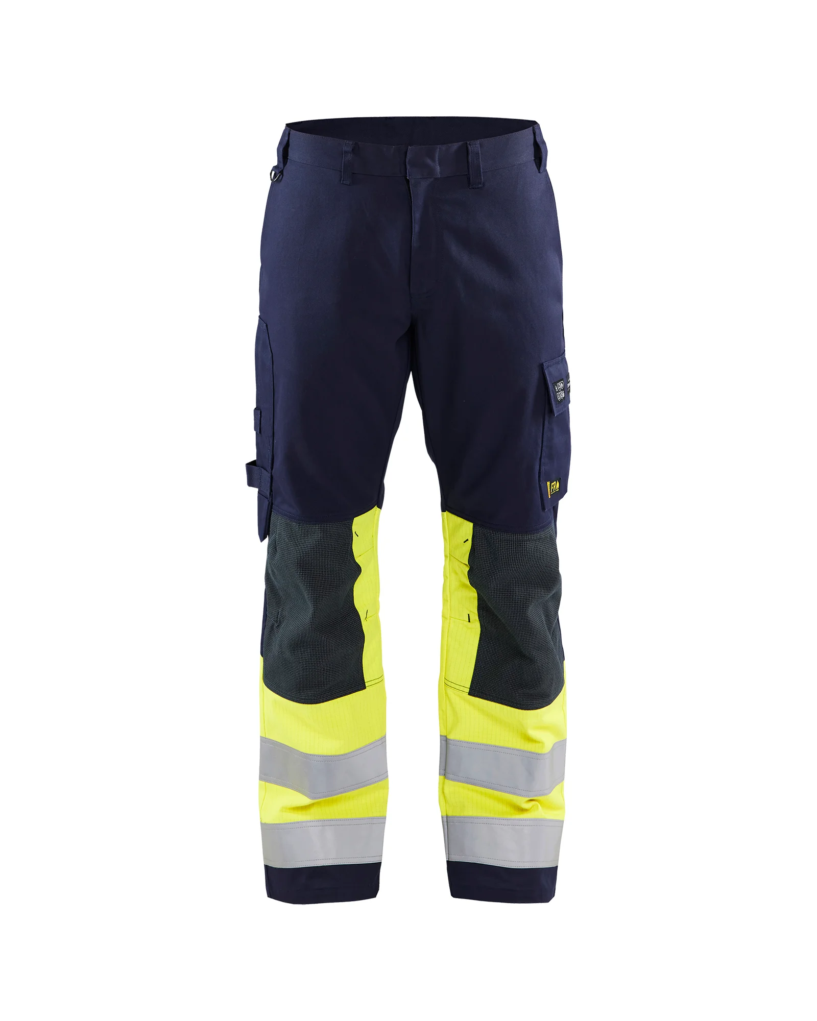Pantalon de travail Multinormes 1478 - Marine/Jaune fluo image