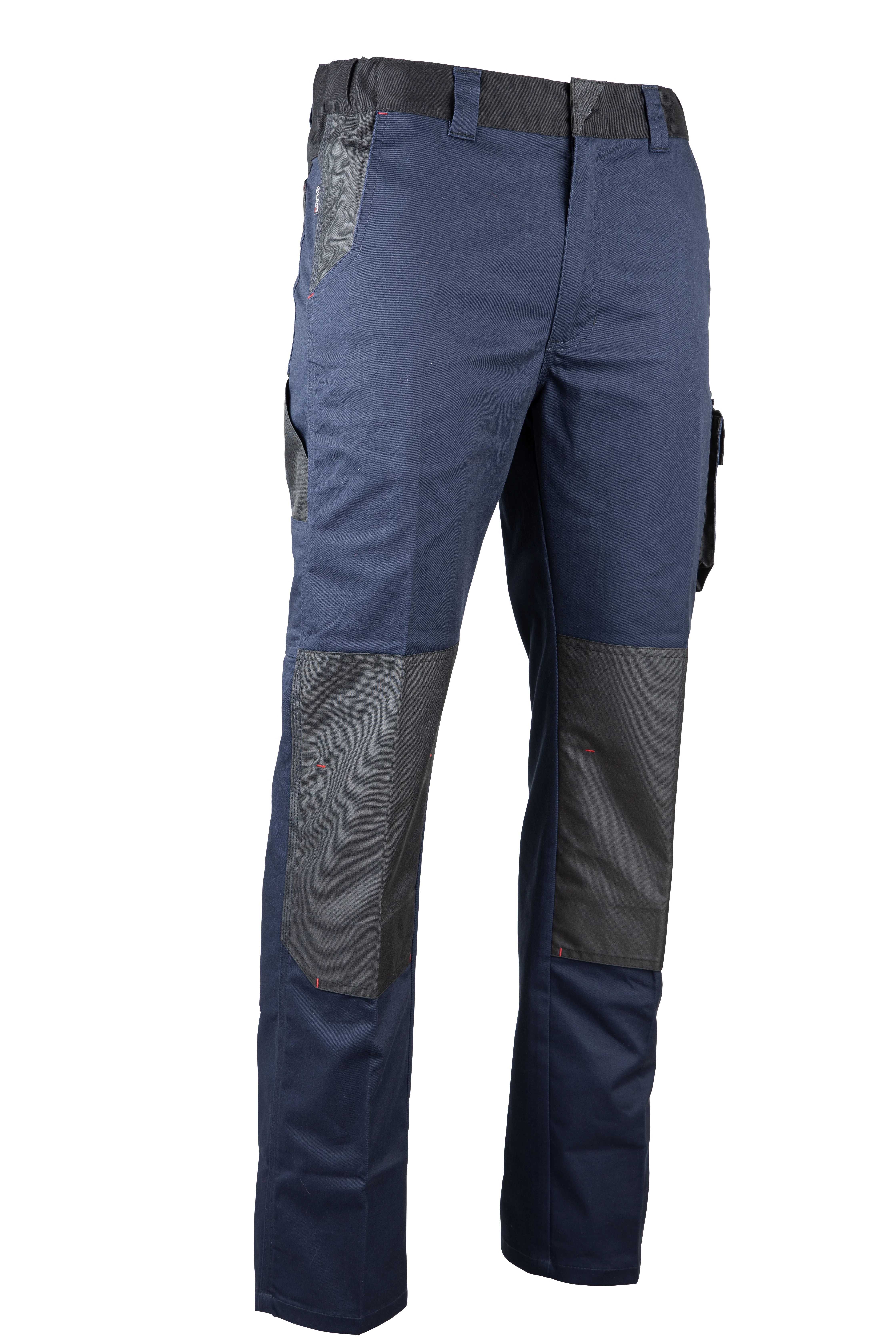 Pantalon de travail HERCULE - BLEU FONCE/NOIR image