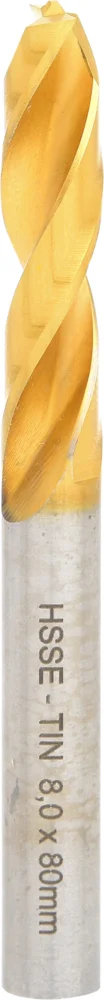 Foret à dépointer HSSE-TIN, Ø 8mm image