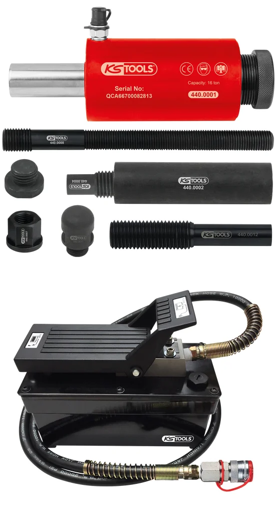 Unité hydraulique 16 t avec pompe hydropneumatique, 13 pcs image