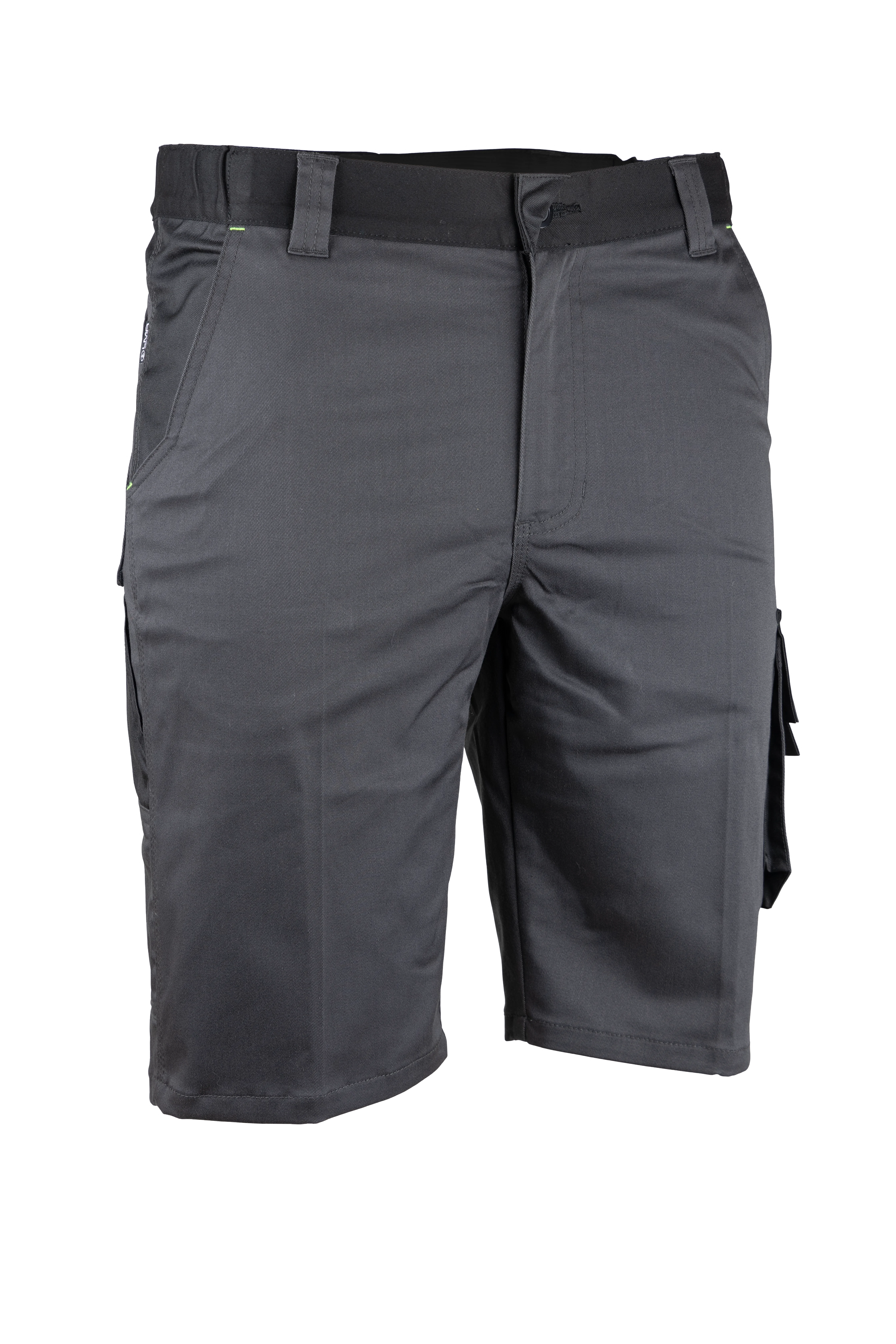 Bermuda de travail DEDALE - GRIS sombre/NOIR image