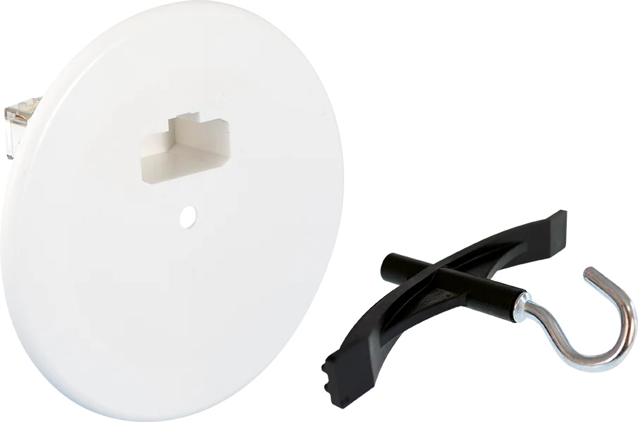 Fixation luminaire + piton 60mm image