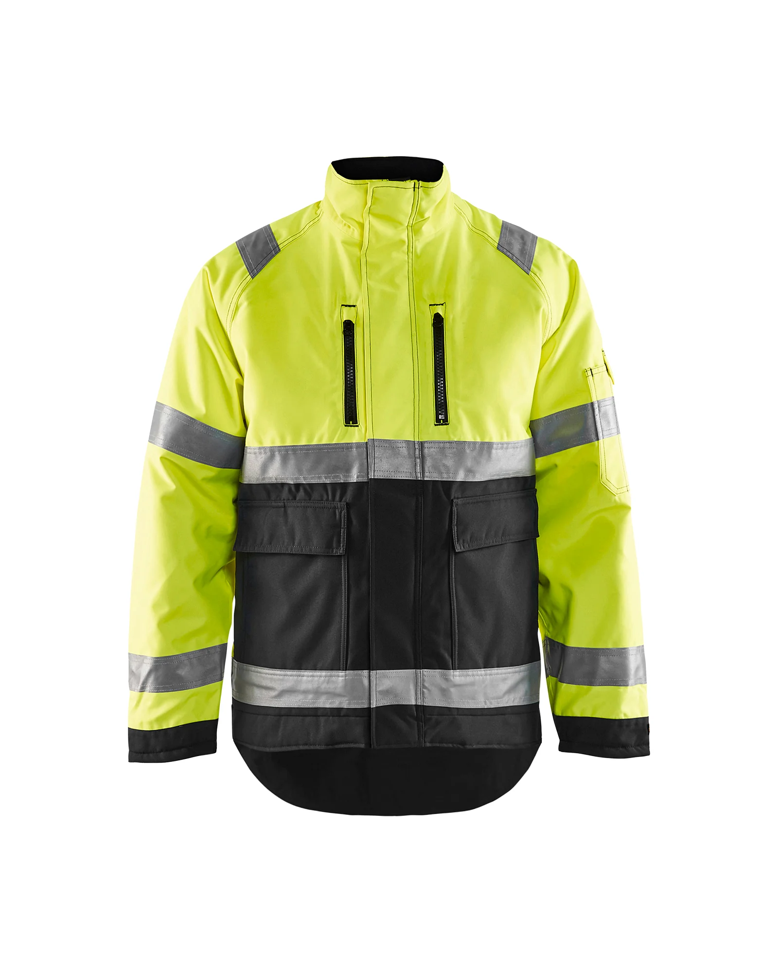 Veste de travail hiver haute visibilité 4827 - Jaune fluo/Noir image