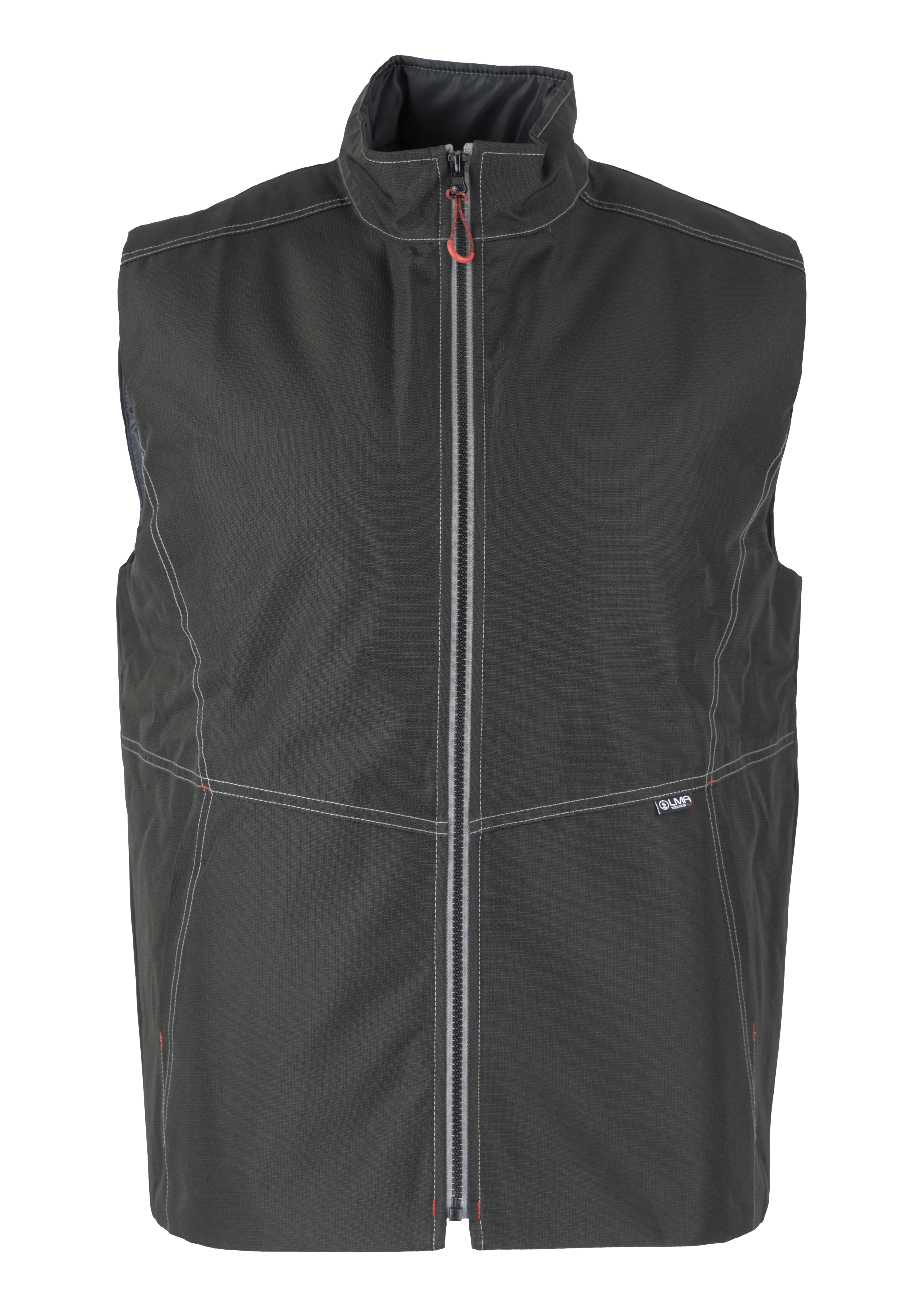 Veste de travail mixte sans manches matelassé CINETIC - NOIR image