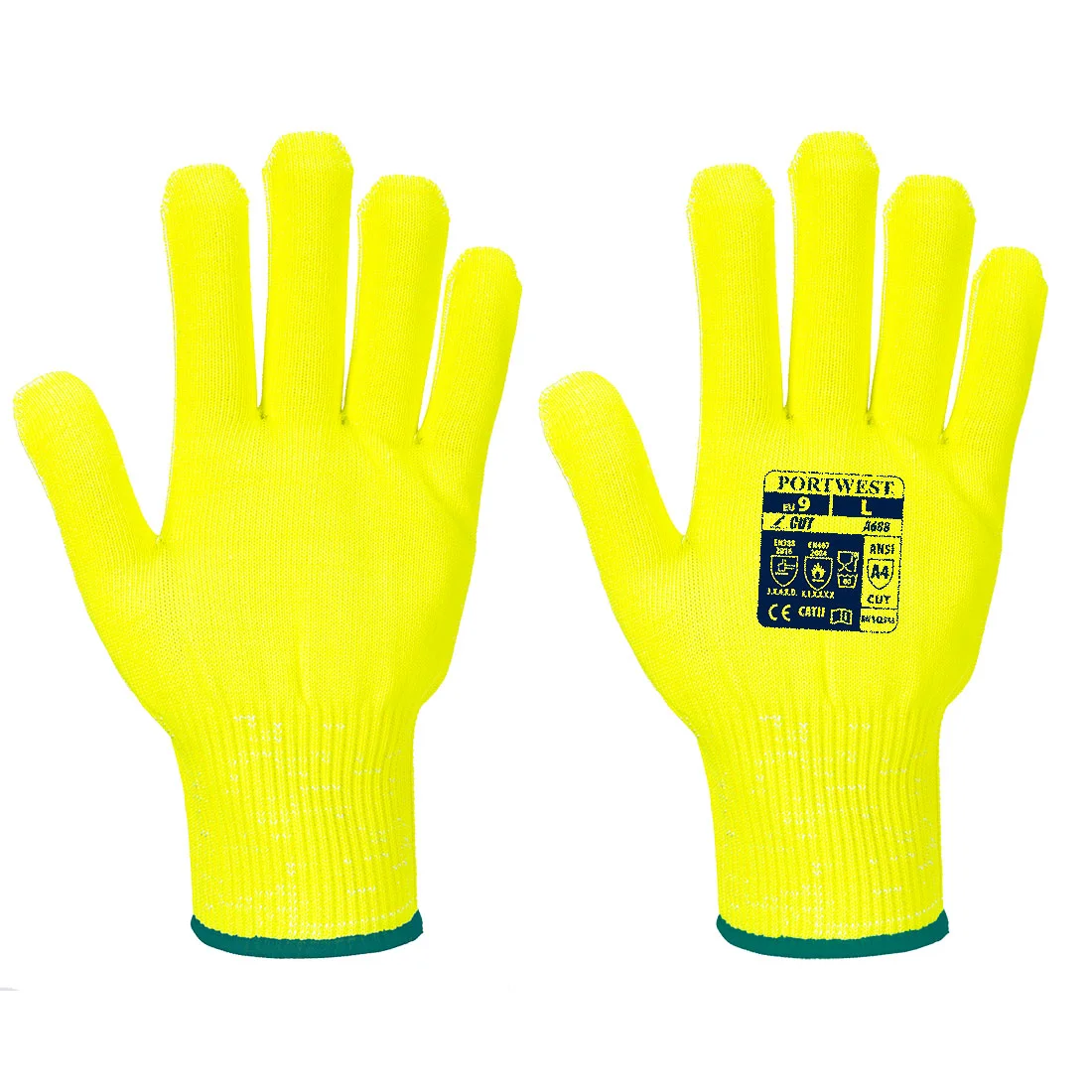 Gants Pro Cut Liner Jaune image
