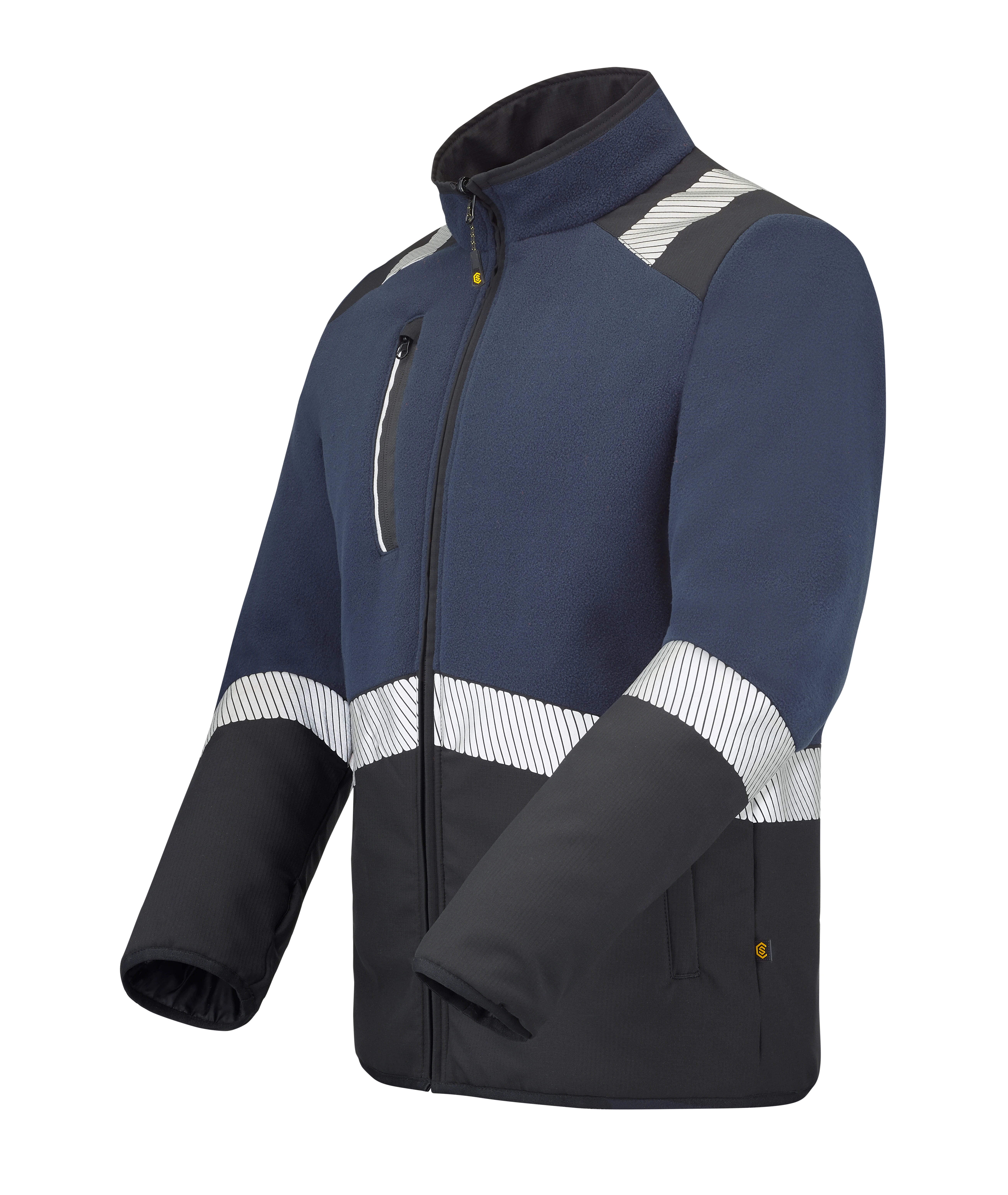 VESTE POLAIRE ORSO NAVY/NOIR image