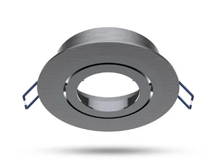 Support de spot ronde fixation collerette déclipsable Ø92mm image