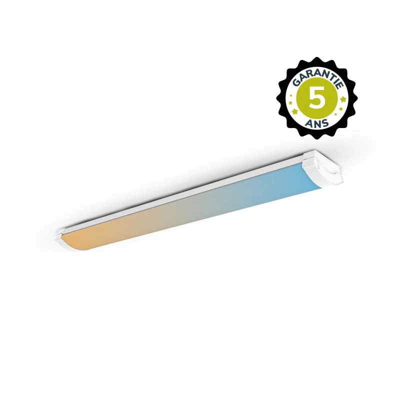 Réglette linéaire salle de classe LUMINA CCT IP20 - Blanc image