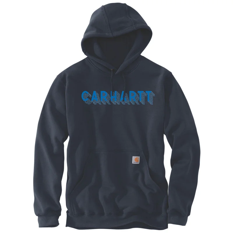 Sweat de travail à capuche non zippé logo Carhartt® poitrine image