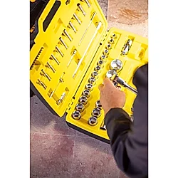 COFFRET DOUILLES CV 12 PANS 19 A 50 MM 3/4 CLIQUET ET ACCESSOIRES COFFRET DOUILLES CV 12 PANS 19 A 50 MM 3/4 CLIQUET ET ACCESSOIRES