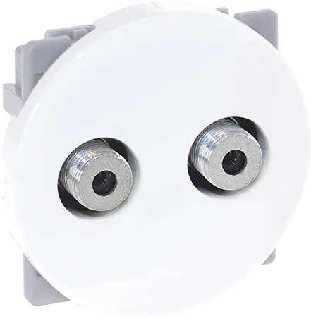 Prise Double TV  multi-services Type F - mâle - COMETE image