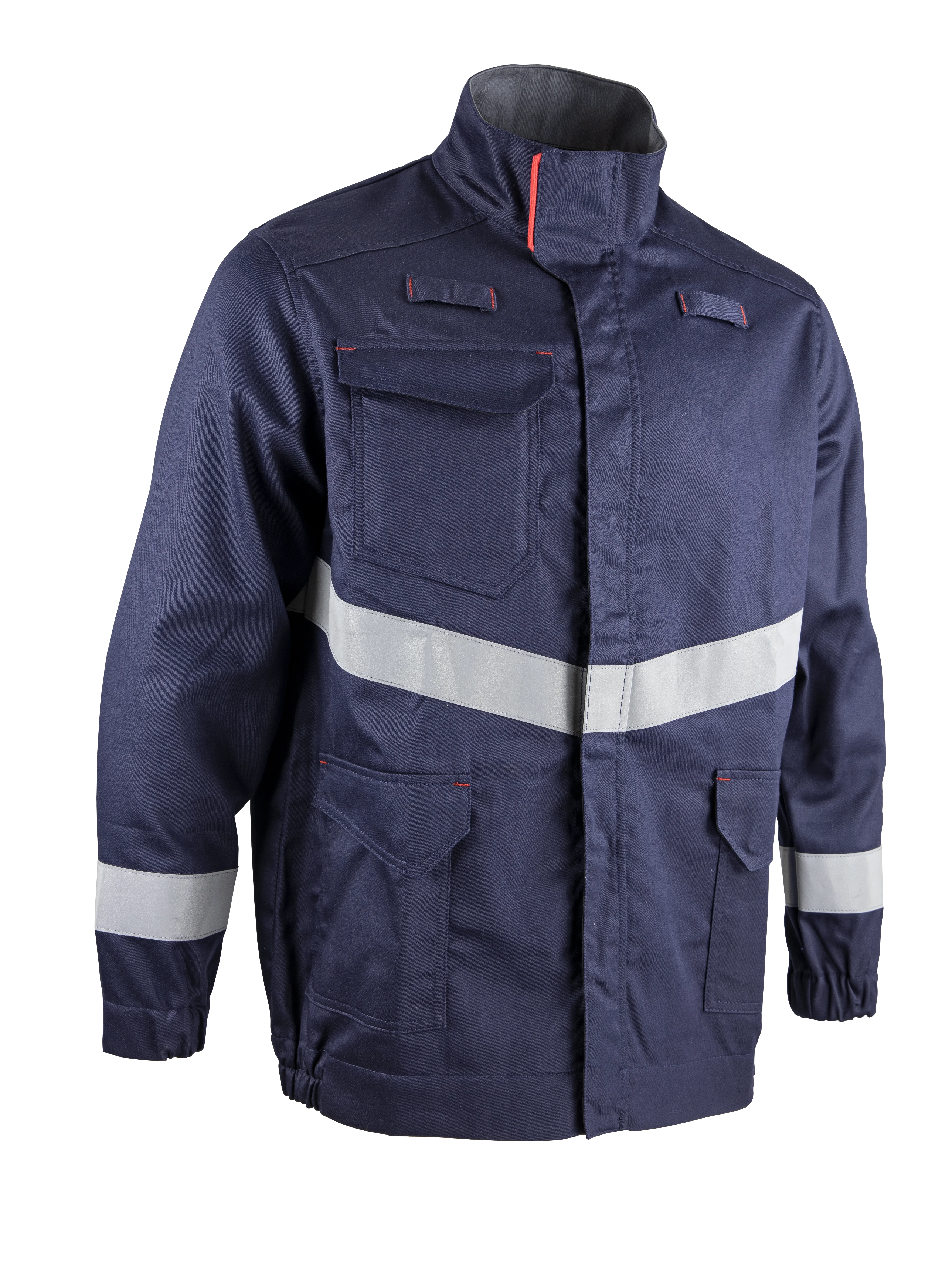 Veste de travail multirisque col montant GALLIUM - MARINE image