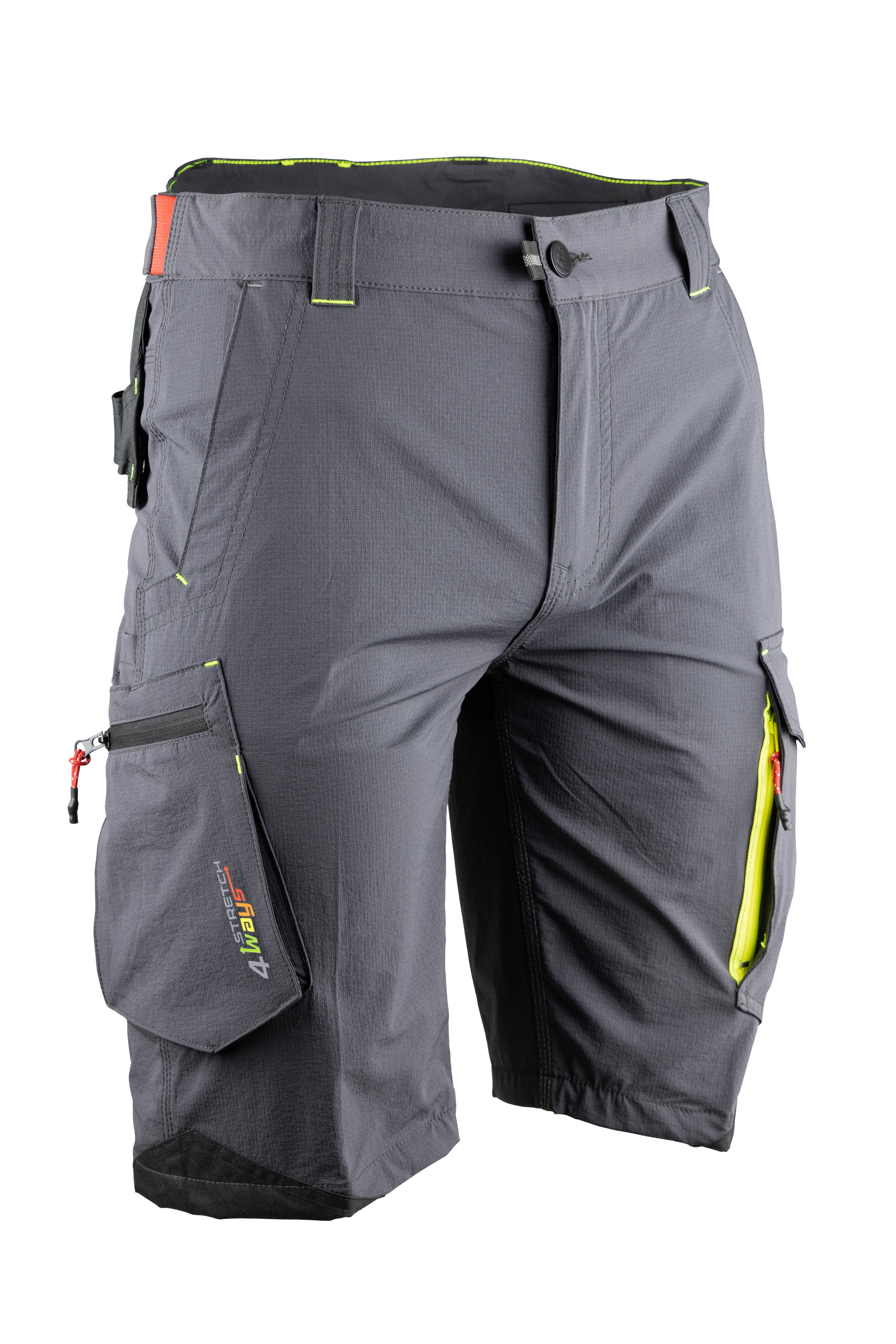 Bermuda de travail stretch anti uv ATMOSPHERE - GRIS NUIT image