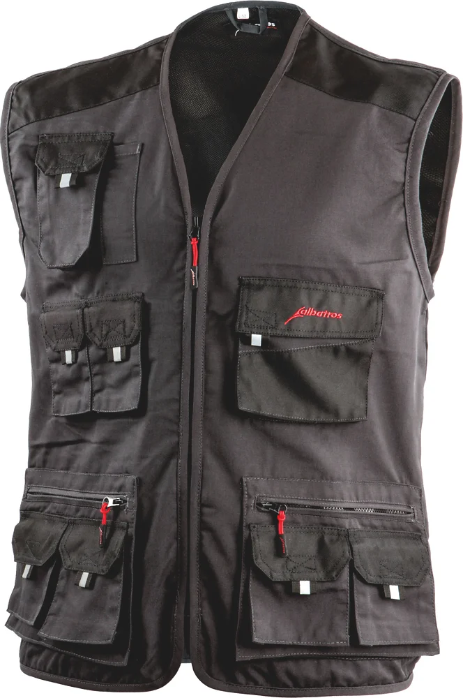Gilet de travail ALLROUND BLACK - Gris/Noir image