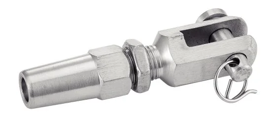 Embout à chape - Sertissage manuel - Inox A4 image