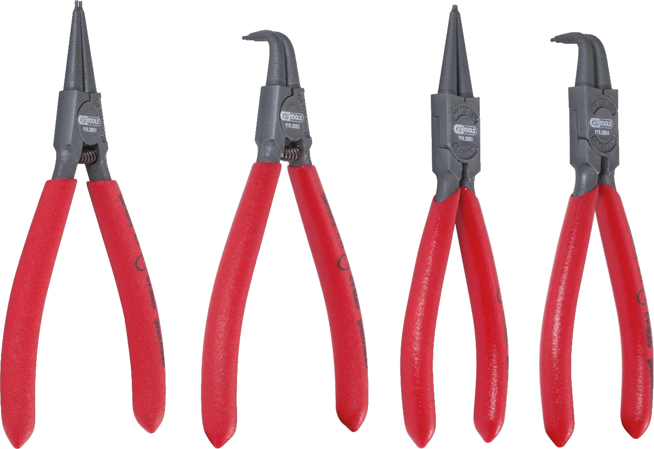 Jeu de pinces à circlips, 12-25 mm, 4pcs image