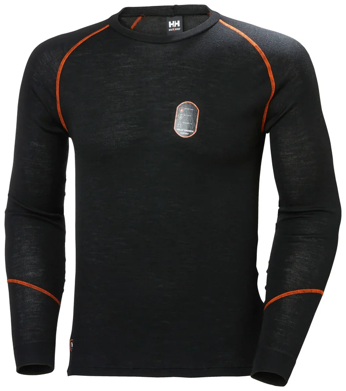 T-shirt de travail ras du cou ignifugé FAKSE - Noir image